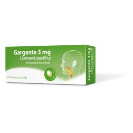 Garganta tablets 20 x 3 mg