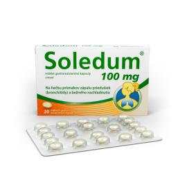 Soledum 100 mg mäkké gastrorezistentné kapsuly