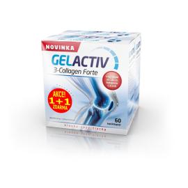 GelActiv 3-Collagen Forte 60 cps. Action 1 + 1 for free