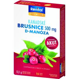 Revital Canadian cranberries AKUT 15 cps.