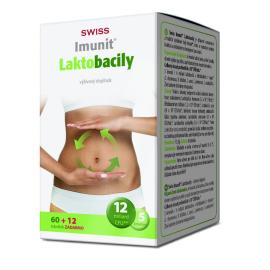 SWISS IMUNIT Lactobacilli 60 + 12 tob. (innov. 14)