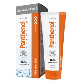 Panthenol SWISS PREMIUM gel with menthol 100 + 25 ml