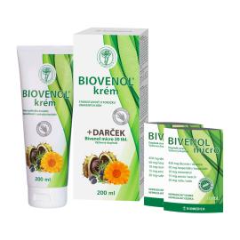 BIOVENOL krém + darček Bivenol MICRO 20 tbl