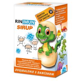 Rinimun syrup double pack with dinosaur 2 x 120 ml