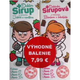 Bargain packaging Doktor Sirup + Doktorka Sirupová