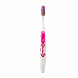 Jordan Hello Smile Toothbrush for children from 9 years old, white-pink