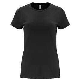 Primastyle Women's medical T-shirt with short sleeves CAPRI, black, large. XL