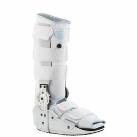 QMED SILVER LINE Foot and shin orthosis with pneumatic adjustment, high gray, size XL