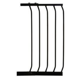 Dreambaby Extension of safety barrier Chelsea-36cm (height 75cm), black