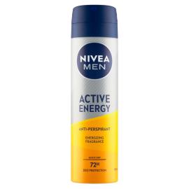 NIVEA Men Active Energy Sprej antiperspirant, 150 ml