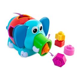 Miniland Zábavný Slon, Edukačná hračka, 12m-3r