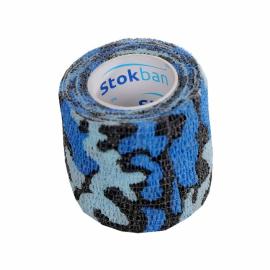 StokBan Self-adhesive bandage 2,5x450cm, camouflage blue