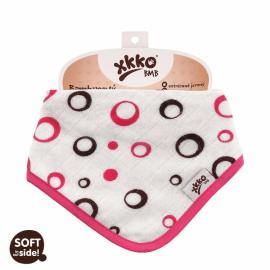 XKKO BMB Spirals&amp;Bubbles - Slintáčik/Šatka, Magenta Bubbles (1ks)