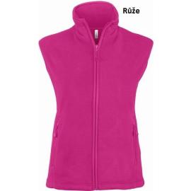 Primastyle Women's medical fleece vest MILADA, pink, large. XL