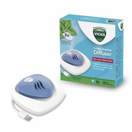 Vicks VICKS VH1800EU, Portable waterless diffuser for replenishing fragrances