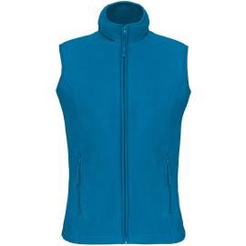 Primastyle Women's medical fleece vest MILADA, tropical blue, size M