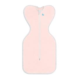 Love To Dream Swaddle UP Lite - Zavinovačka, veľkosť M, light pink,  FÁZA 1, 3-6m, 6-8,5kg