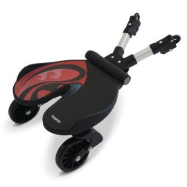 Bumprider Universal skate for a stroller, black/red