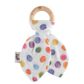 XKKO BMB Digi Teether Tickets - Watercolor Polka Dots