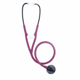 DR.FAMULUS DR 400E Tuning Fine Tune Stethoscope of the new generation, single-sided, wine red