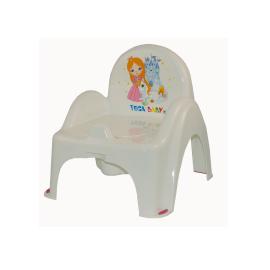 Tega Baby TEGA BABY Potty chair with Little Princes melody - white