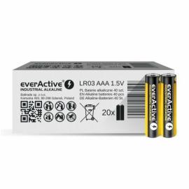 everActive LR03 / AAA, Alkaline batteries, blister 40 pcs