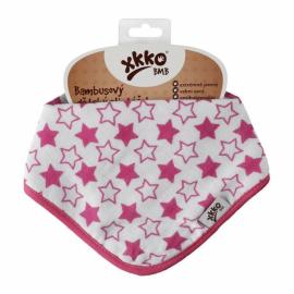 XKKO BMB - Bib/Scarf, Little Stars Magenta (1pc)