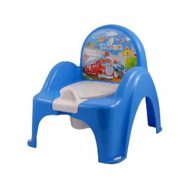 Tega Baby TEGA BABY Potty chair with Cars melody - blue