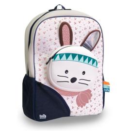 Tots Backpack/suitcase for children, Bunny, from 3 years+