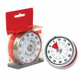 ADE TD1702 Mechanical kitchen timer, red