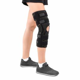 QMED MOTIVE PLUS Long knee brace with adjustable flexion angle, size 1