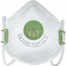 Babys FFP3 OXYLINE X 310 SV RD Filter half mask with valve, 10pc