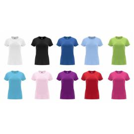 Primastyle Women's medical T-shirt with short sleeves CAPRI, purple, large. M