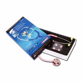 GIMA CLASSIC DUAL HEAD STETHO, Stethoscope for internal medicine, pink