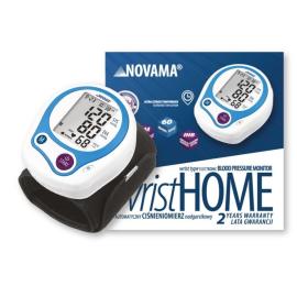NOVAMA WRIST HOME Wrist blood pressure monitor with IHB and ESH