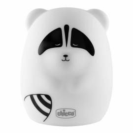 Chicco SOFT LAMP, Silicone night light - Raccoon