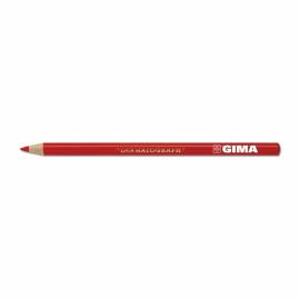 GIMA DERMOGRAPHIC PENCIL RED Sada dermografických ceruziek, červené, 6ks