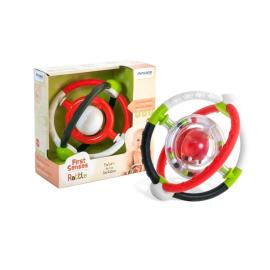 Miniland Stimulating rattle with contrasting colors, 6m-1y