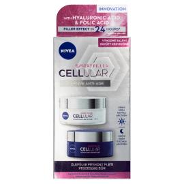 NIVEA Cellular Expert Filler Day and night cream, 2 x 50 ml