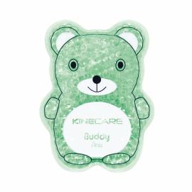 KiNECARE BUDDY Warm and cold gel compress for children, 8 x 12,5 cm, green