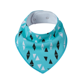 SIMED Cotton bib with impermeable PUL layer, diamonds