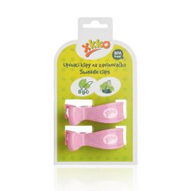 XKKO Stroller clips 2 pcs - Pink