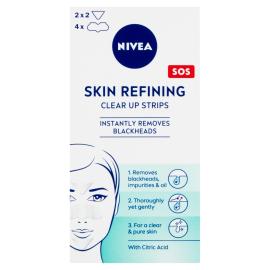 NIVEA Nivea® Skin Refining Čistiace pleťové náplasti, 4 ks