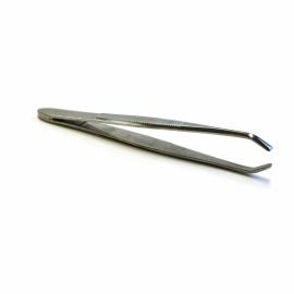 INNOXA VM-T11, curved tweezers, silver, 8,9 cm