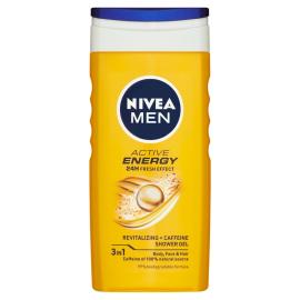 NIVEA Men Active Energy Sprchovací gél, 500 ml