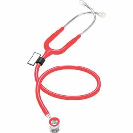 MDF 787XP DELUXE INFANT & NEONATAL - newborn stethoscope, red