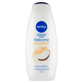 NIVEA Welcome Sunshine Shower gel and bath foam 2 in 1, 750 ml