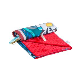 Tega Baby TEGA BABY Stroller blanket 75x100 Cars, red
