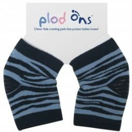 Plod Ons Designer Zebra anti-slip knee pads - Zebra