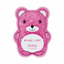 KiNECARE BUDDY Warm and cold gel compress for children, 8 x 12,5 cm, dark pink